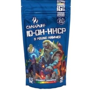 chi tiết CanaPuff Květy 1g 10-OH-HHCP 60% 9 Pound Hammer