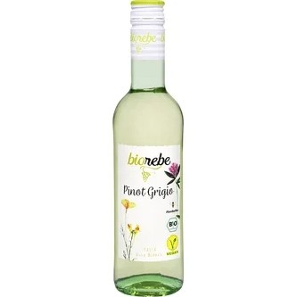 chi tiết Biorebe 0,25L Pinot Grigio