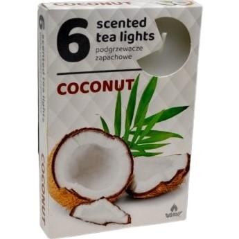 chi tiết Admit Svíčka Čajová 6ks Coconut