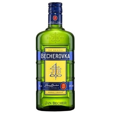 chi tiết Becherovka 0,35L 38%