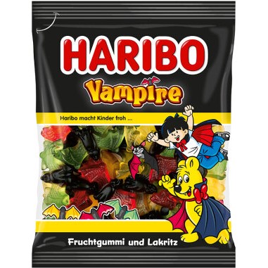 chi tiết Haribo 175g Vampire
