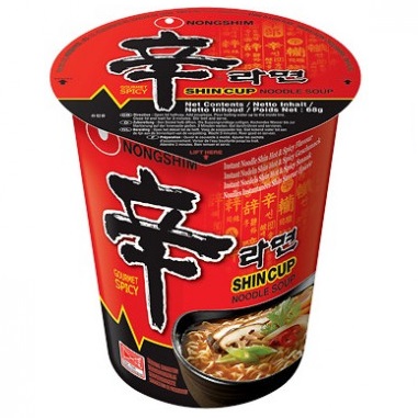 chi tiết NongShim Cup 68g Shin