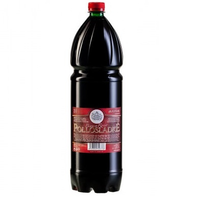 chi tiết Polosladké 2L Červené (6ks)