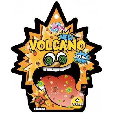 chi tiết Volcano 10g Sticker + Puzzle