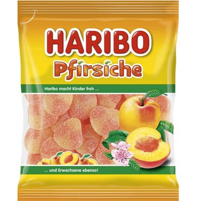 detail Haribo 175g Pfirsiche