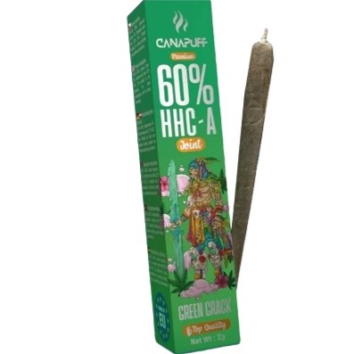 chi tiết CanaPuff Joint HHC-A Green Crack 60%