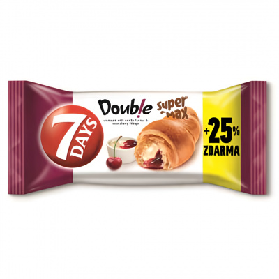 chi tiết 7Days Croissant 110g Vanilkový s Višní (20)