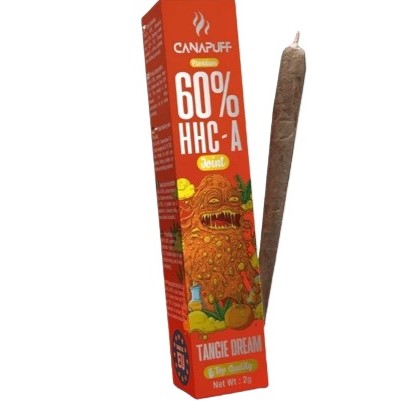 chi tiết CanaPuff Joint HHC-A Tangie Dream 60%