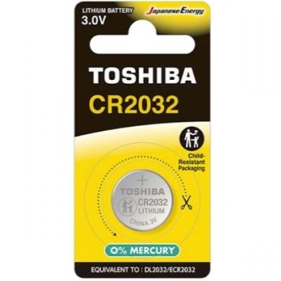 detail Baterie Toshiba CR2032 (x10)