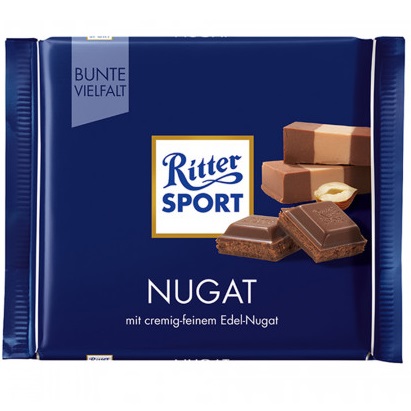 chi tiết Ritter Sport 100g Nugat Praline