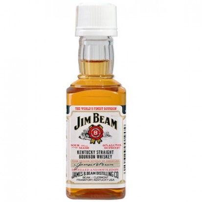 detail Jim Beam 0,05L MINI 40% (10)
