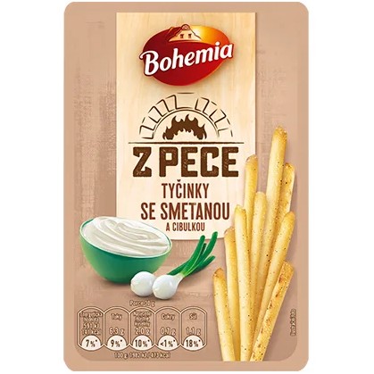 detail Bohemia Tyčinky 80g Smetanové s Cibulkou (30)