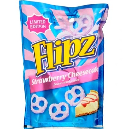 detail Flipz 70g Strawberry Cheesecake