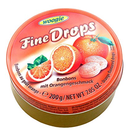 chi tiết Woogie 200g Fine Drops Orange