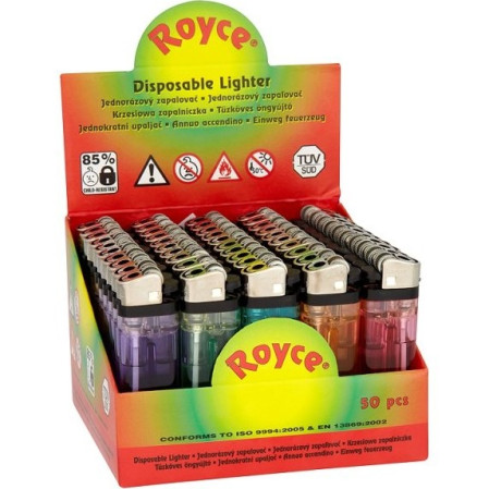 chi tiết Zapalovac Royce/ Dura 50ks