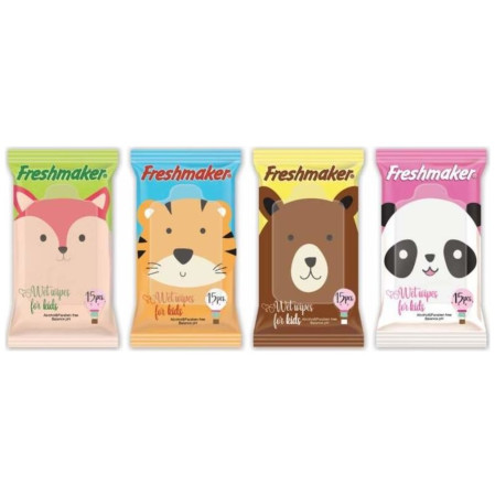 detail Freshmaker Vlhčené ubrousky Kids (36)