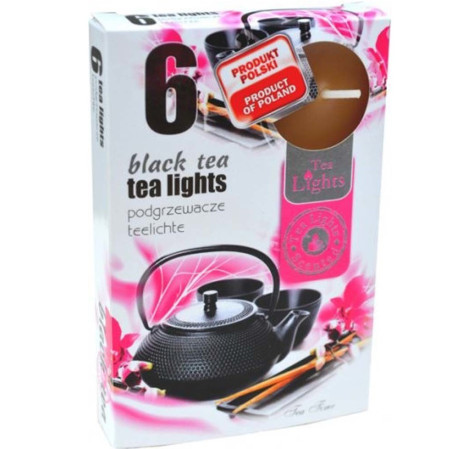 detail Admit Svíčka Čajová 6ks Black