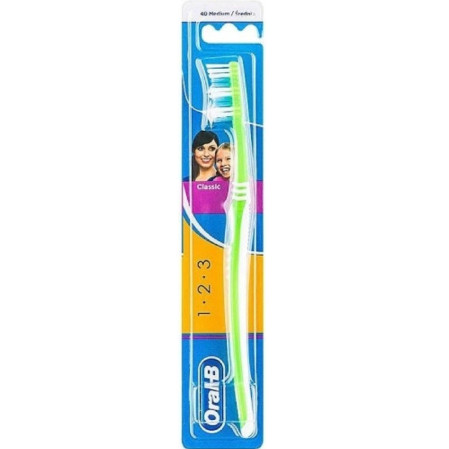 detail Oral-B Shiny Clean-Medium (12/kra)