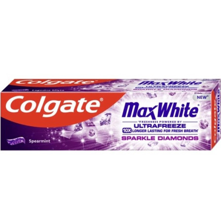 detail Colgate 75ml ZP Max White Sparkle Diamonds