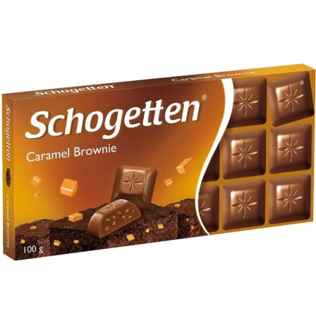 chi tiết Schogetten 100g Caramel brownie *