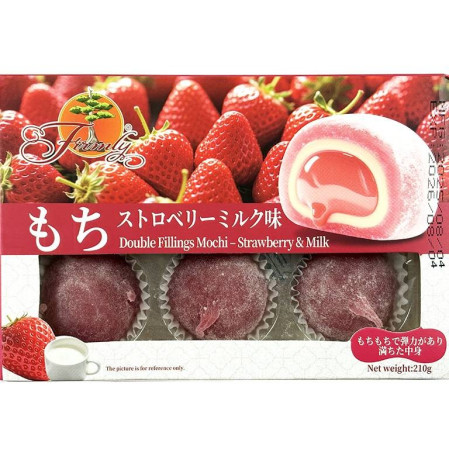 detail Mochi 210g Strawberry Milk