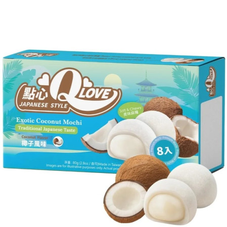 detail Mochi 80g Exotic Coconut