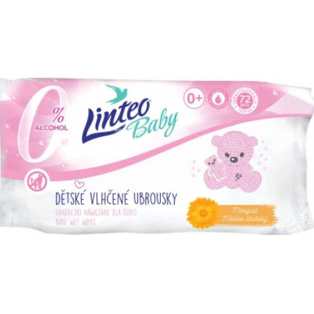 chi tiết Linteo Vlhčené Ubrousky 72ks Dětské (24)