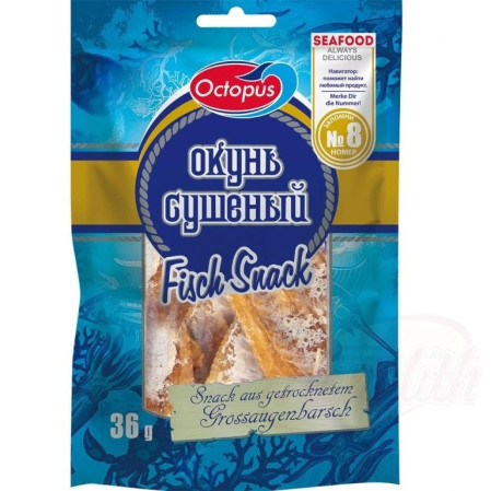 detail UA Octopus 36g Fisch Snack No 8 ( Okoun )