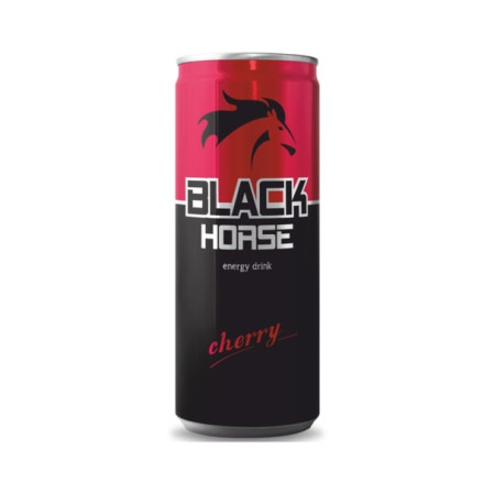 chi tiết Black Horse 0,25L Cherry (24ks)
