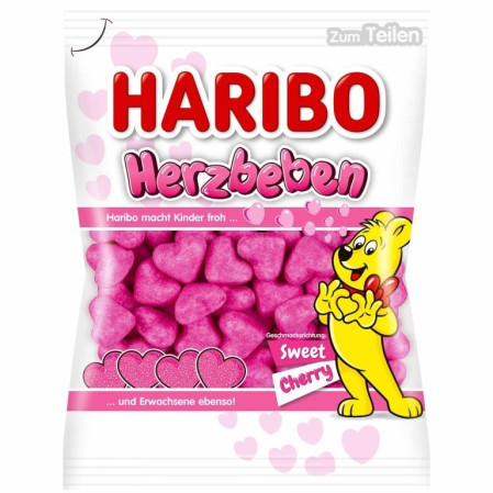 chi tiết Haribo 160g Herzbeben*