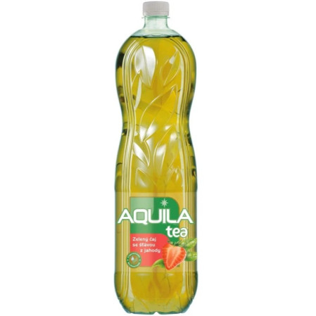 chi tiết Aquila 1,5L Ledový Čaj zelený s jahodou (6ks)