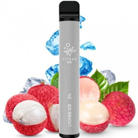 chi tiết Elfbar 600 Lychee Ice