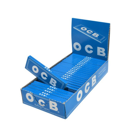 chi tiết OCB Papírky 25x50 Modrý