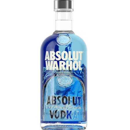 chi tiết Absolut 0,7L Blue Vodka Andy Warhol 40% (x6)