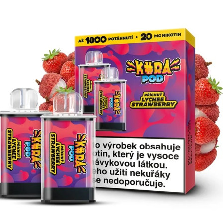 detail Kura Pod 2x2ML Lychee Strawberry