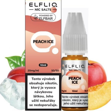 chi tiết Elfliq 10ML Peach Ice