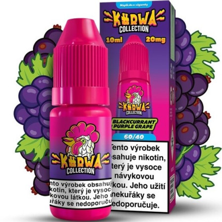 chi tiết Kurwa E-Liquid 10ML BlackCurrant Purple Grape