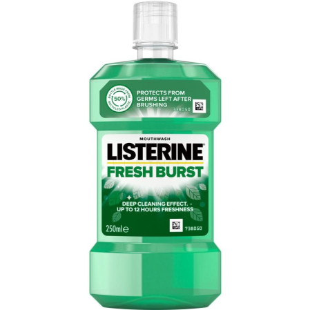chi tiết Listerine 250ml Fresh Burst (6/krt)