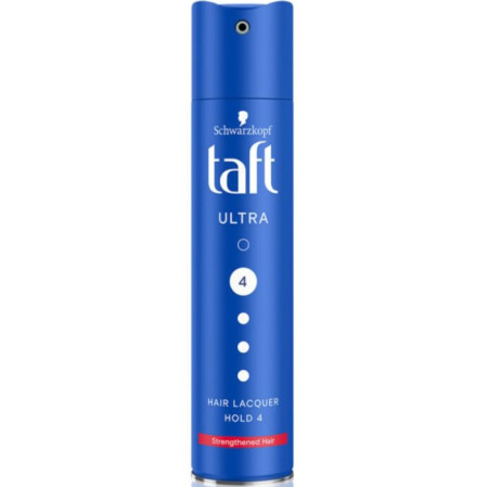 chi tiết Taft 250ml Lak na Vlasy 4 Ultra CZ (10/krt)