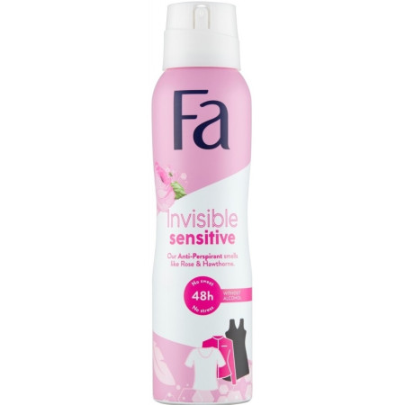 detail Fa 150ml Deospray Invisible Sensitive