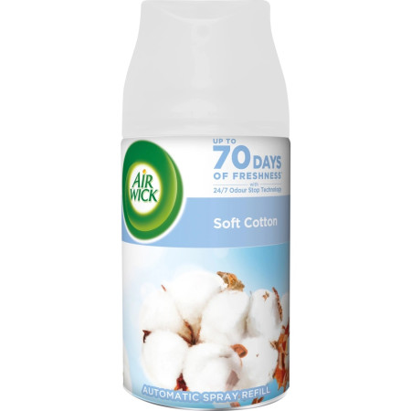 chi tiết Airwick 250ml Freshmatic Soft Cotton (6)