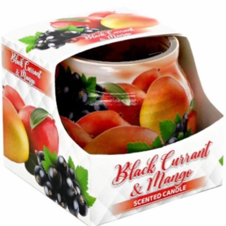 chi tiết Admit Svíčka ve Skle 85g Black Currant Mango