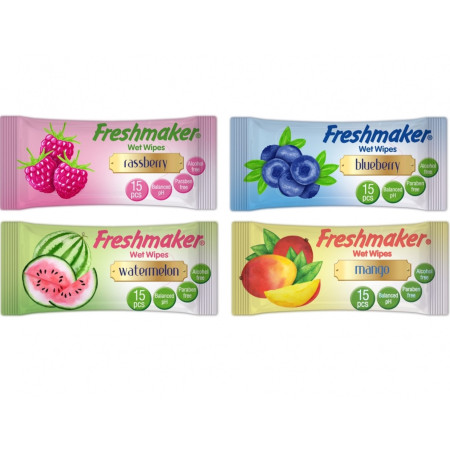 detail Freshmaker Vlhčené ubrousky Fruit Series (36)