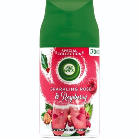 chi tiết Airwick 250ml Freshmatic Sparkling Rose & Raspberry (6/bal)