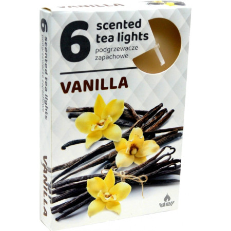 chi tiết Admit Svíčka Čajová 6ks Vanilla