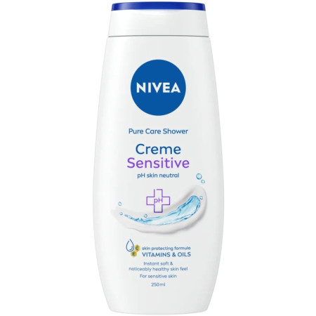 detail Nivea 250ml SG Creme Sensitive