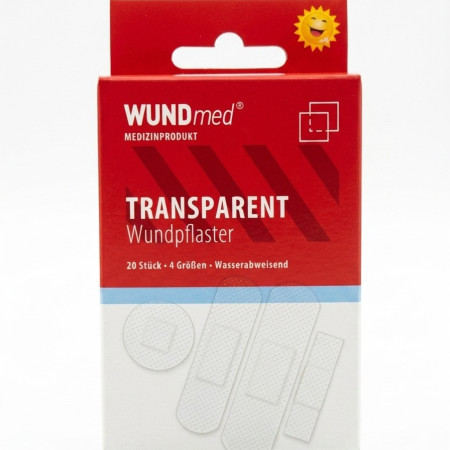 detail Wundmed Náplast 20ks 4 druhy transparentní (24)
