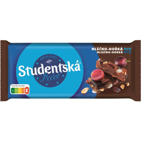 chi tiết Studentská Pečeť 170g Mléčno-hořká