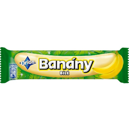 chi tiết Orion Banány v Čokoládě Bílá 42g (48)