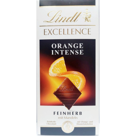 chi tiết Lindt Excellence 100g Intense Orange